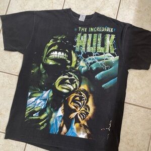 Resurreccion Tag Modern Boot AOP 🔥 The Incredible Hulk Graphic Tee - EUC!